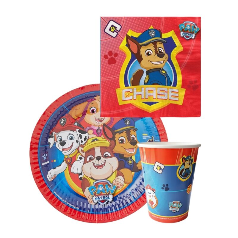 Set Vesela petrecere, Paw Patrol, 46 piese, Multicolor