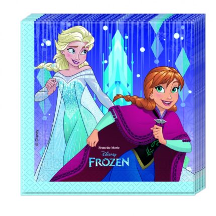 Set 20 servetele Frozen, 33* 33 cm