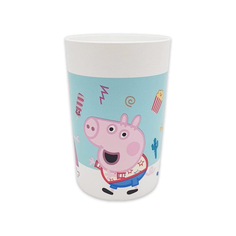 Set 2 pahare reutilizabile Peppa Pig, 230ml