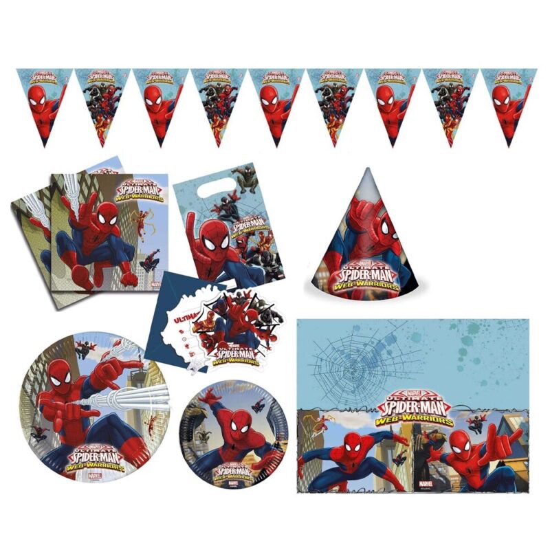 Set Vesela petrecere, Marvel, 42 piese, multicolor
