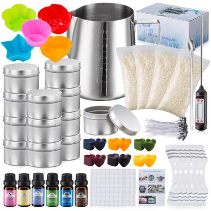 Set 96 bucati pentru prepararea lumanarilor, EZGETOP®