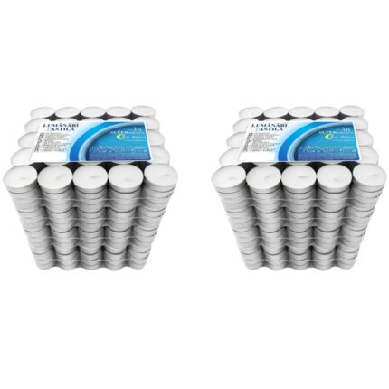 Set 1000 Bucati Lumanari Pastila, Timp de Ardere 3h, RIF REFCO ®