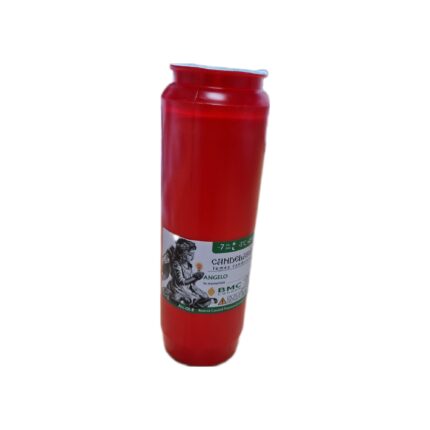 Candela Rezerva Premium ANGELO Candelaria OL8, timp de ardere 7 zile, Rosu