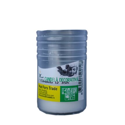 Candela plastic I2, timp ardere 35h