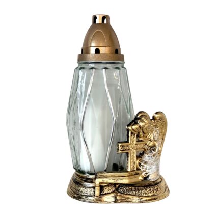 Candela din sticla cu ingeras 501D-INGM-A 280mm