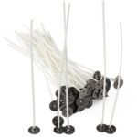 Fitil pentru Lumanari, Set 50buc, din Bumbac, textil cerat, Fara Fum, 20CM