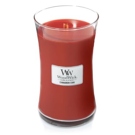 Lumanare Parfumata Borcan Mare Cinnamon Chai, WoodWick®