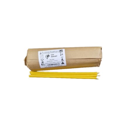 Lumanari decorative, pachet, maro, 65 buc / pachet