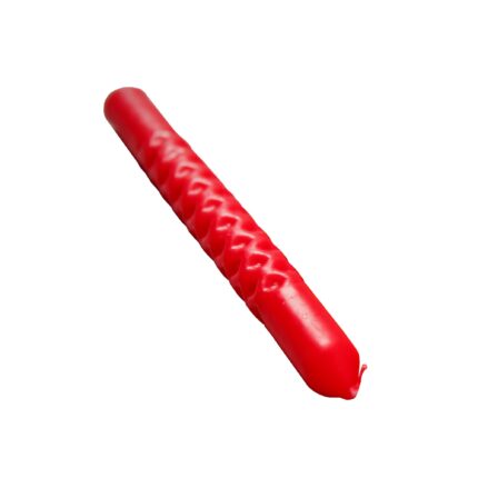 Lumanare Festive/Sfesnic 2 striate H 21 cm, diametru 2 cm