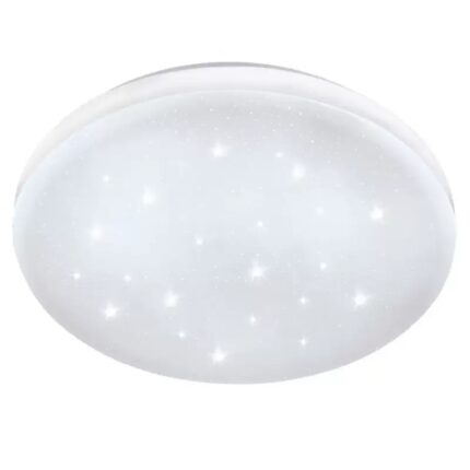 Plafoniera Rotunda Cu Led, Toolight, 24w, Cu Efect De Stea, Pentru Bucatarie Coridor Dormitor Copii, Calda 4500k