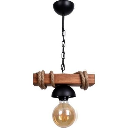 Pendul lemn Solo, E27