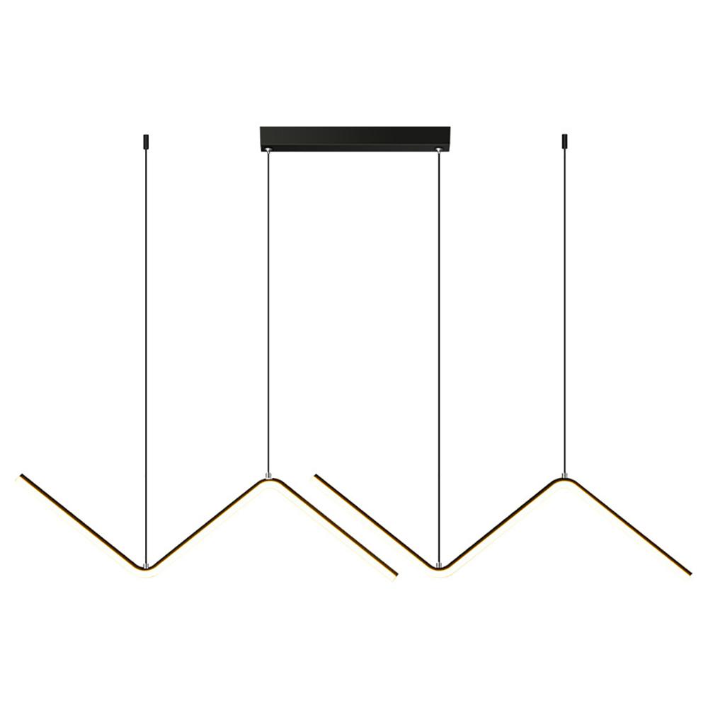 res_d8af8a28590a760ad8d4e93e6970eac4 Candelabru modern LED, Goeco, Aluminiu, 24W, Reglabil, Telecomanda, Negru