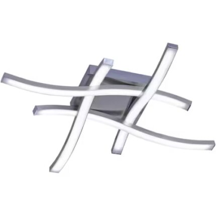 Lustra LED cu Telecomanda, lumina calda/ rece/ lumina naturala si intensitate reglabila 8905/4