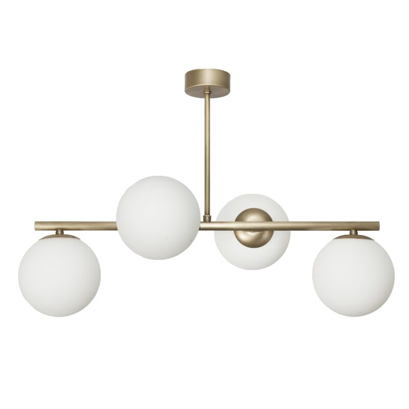 Candelabru, EDYLIT, Metal/Sticla, 4xE14, IP20, 45X64 cm