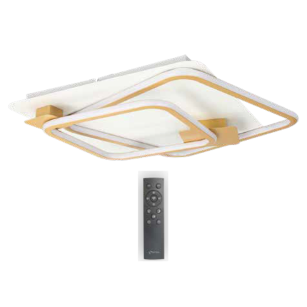 Lustra Buena Gente Colectia Cosmo LED 92W 6400lm CCT3000-6500K, telecomanda