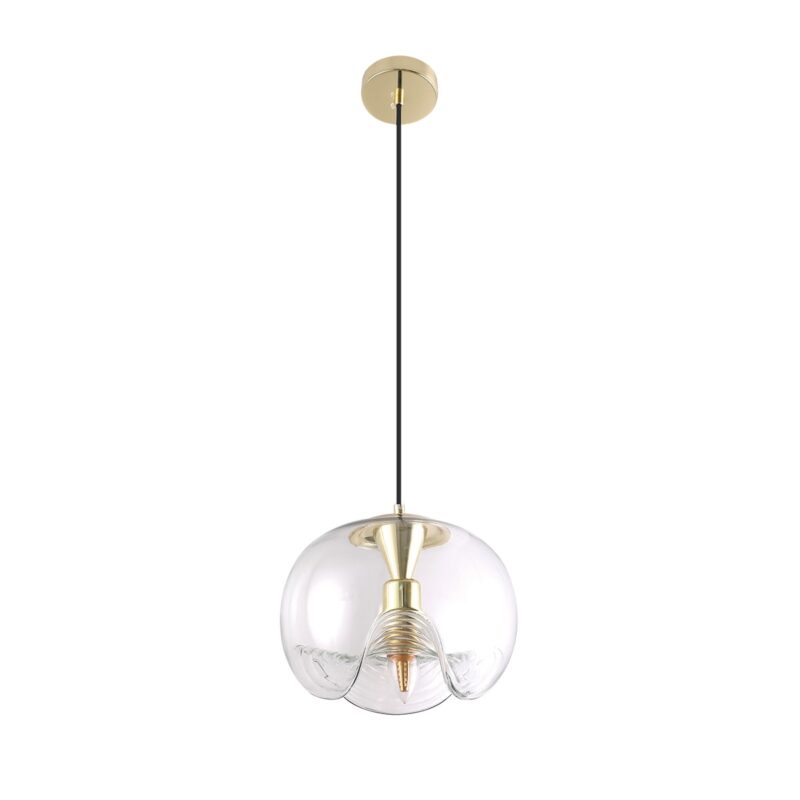 Lampa suspendata CINDY, Agora Lighting, Inox, Auriu