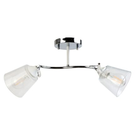 Candelabru Lightex NORMA, 2xE27, Crom