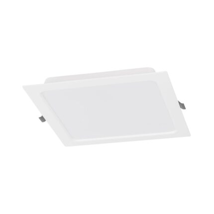 Spot LED Slim, Patrat, 24W, 29x29 cm, lumina alba rece 6400K, 2040lm, incastrat