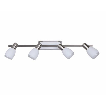 Spot luminos, Omnia, Mendi, Metal, E14, 4 x 40 W, Gri