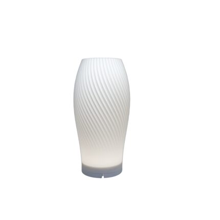 Lampa interior, printata 3D, PLA+, led inclus, alb