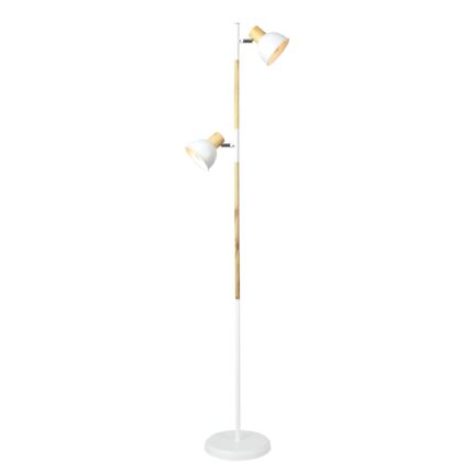Lampadar Klausen, Krater Pt2, Alb/Bej, KL 107010, E14, 2 x 7 W