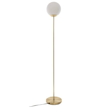 Lampadar, Metalic, 135cm, Auriu