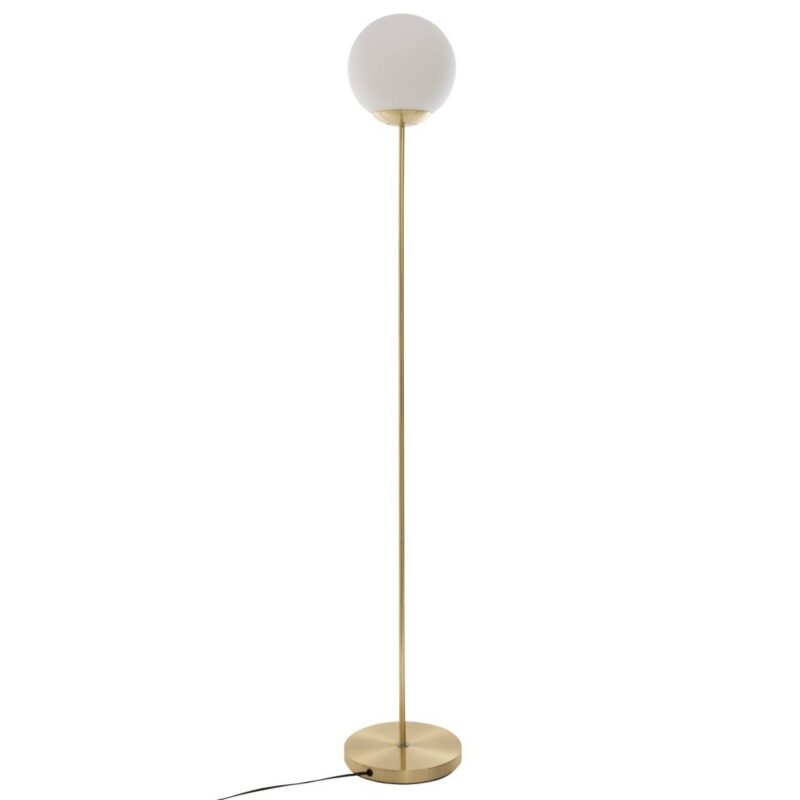 Lampadar, Metalic, 135cm, Auriu