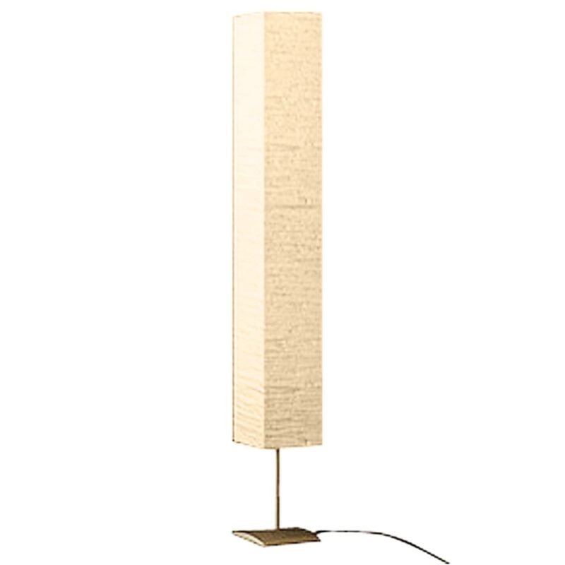 Lampadar, Zakito Europe, Otel, 3xE27, max 40W, 22x22x170cm, bej