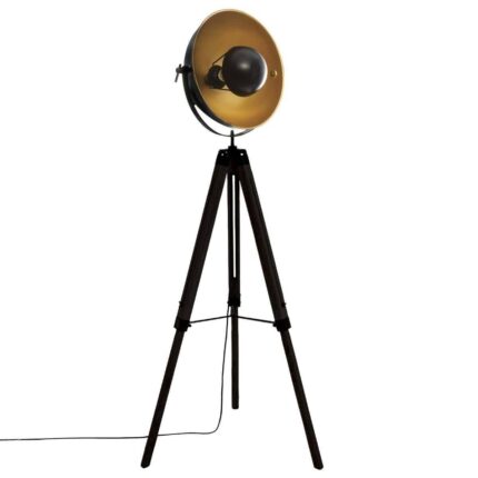Lapadar Lahti, suport triped lemn, inaltime 156 cm, 65 x D. 57 x H. 156, E27, max 25 W