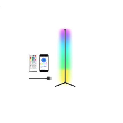 Lampa LED RGB, lumina Ambientala, Wifi, Telecomanda,150cm, Music controler, Neon