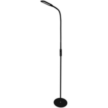 Lampadar LED Avide Remo, cu telecomanda, dimabil, 9W (42W), dimabila, 180 cm, Negru, clasa energetica G
