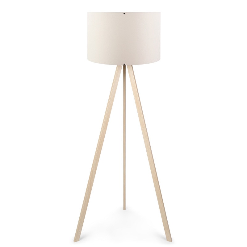 Lampadar, Pako Word, PWL-1060, E27, crem, 38x140 cm