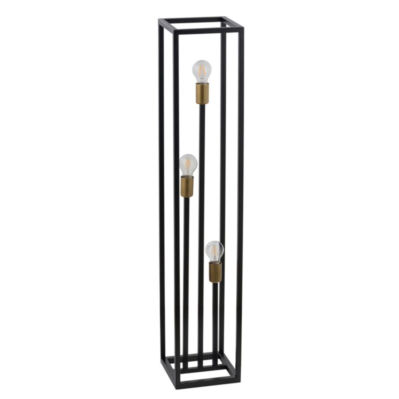 Lampadar, Sigma, E27, 60 W, Otel, 121 cm, Negru