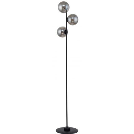 Lampa de podea, Sigma, Otel, Negru