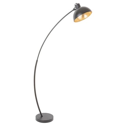 Lampadar modern Otto, negru-auriu, E27, 1x60W