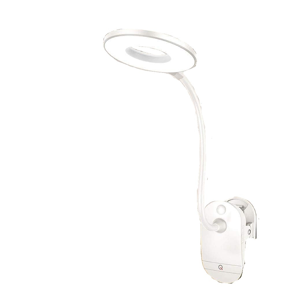 res_eee866fecae314e8426226d37f1257d0 Lampa LED birou, Elite, 7.5D x 12.5W x 16.5H cm, 3 nivele luminozitate, flexibila 7300K, incarcare usb