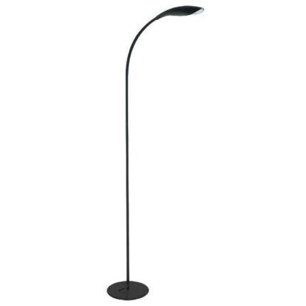 Lampa de podea LED, Polux, Plastic, 150 cm, Negru