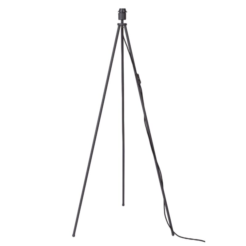 Lampadar, Ledigo, Metal, 127cm, Negru