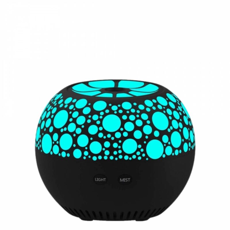 Difuzor de arome multifunctional, Homyl, Negru