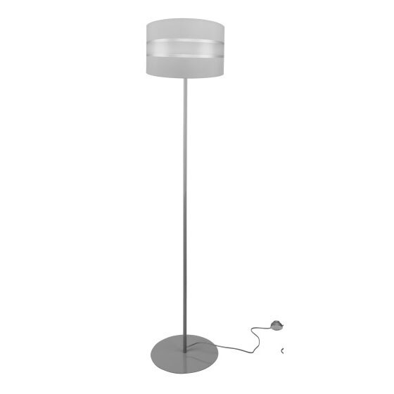 Lampa de podea cu abajur, Light Home, LED, Metal, 155 cm, Gri