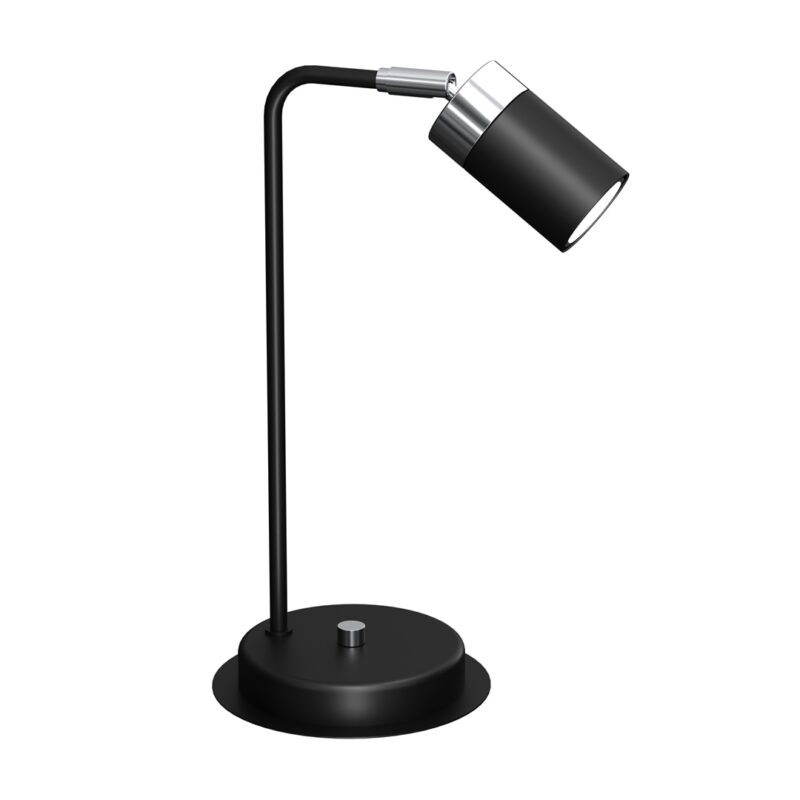 Lampa de birou, MILAGRO, Aluminiu, Soclu GU10, Negru