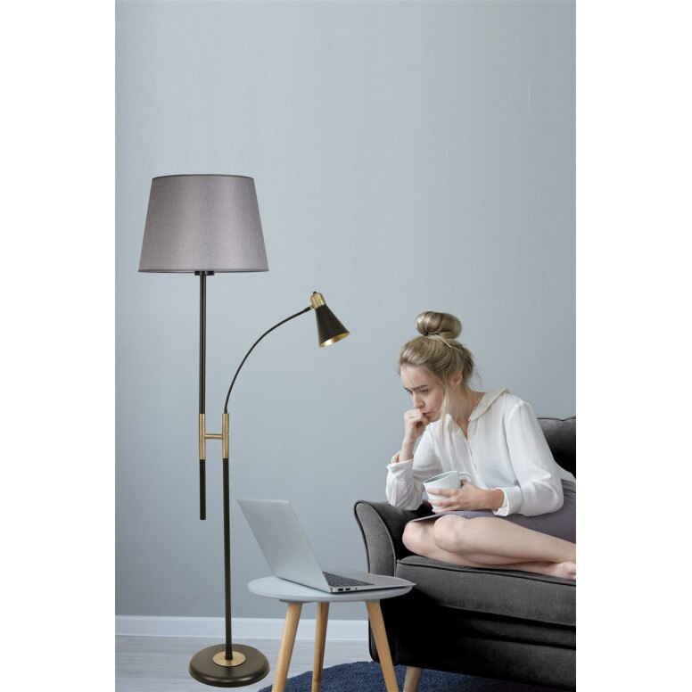 Lampadar, LPD-50866, Gri, 30x30x165 cm