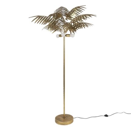Lampadar fier auriu Palmier 107x193 cm