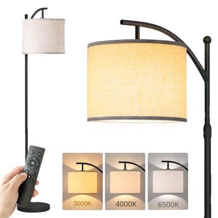 Lampadar Contemporan cu LED, Luminozitate Reglabila, Multicolor, 220V
