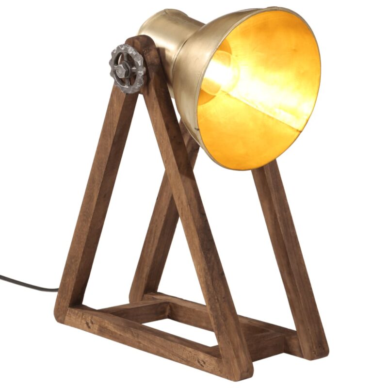 Lampa de birou vidaXL, 25 W, alama antichizata, 30x17x40 cm, E27, 1.12 Kg
