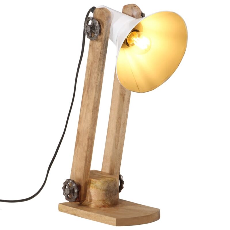 Lampa de birou vidaXL, alb, 23x 13x52 cm, 25 W, E27, 1.62 Kg