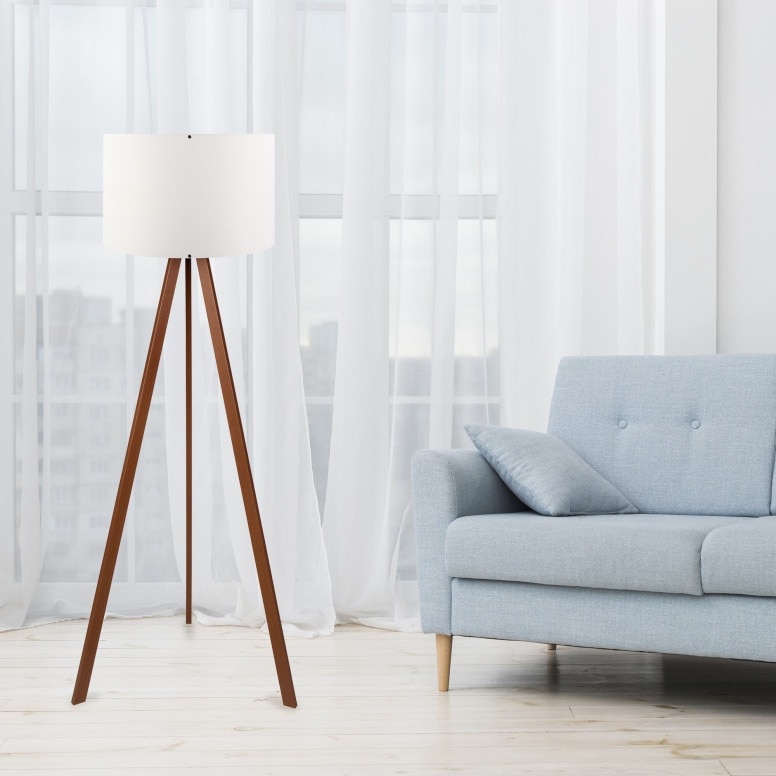 Lampadar, LPD-46424, Alb, 38x140x25 cm