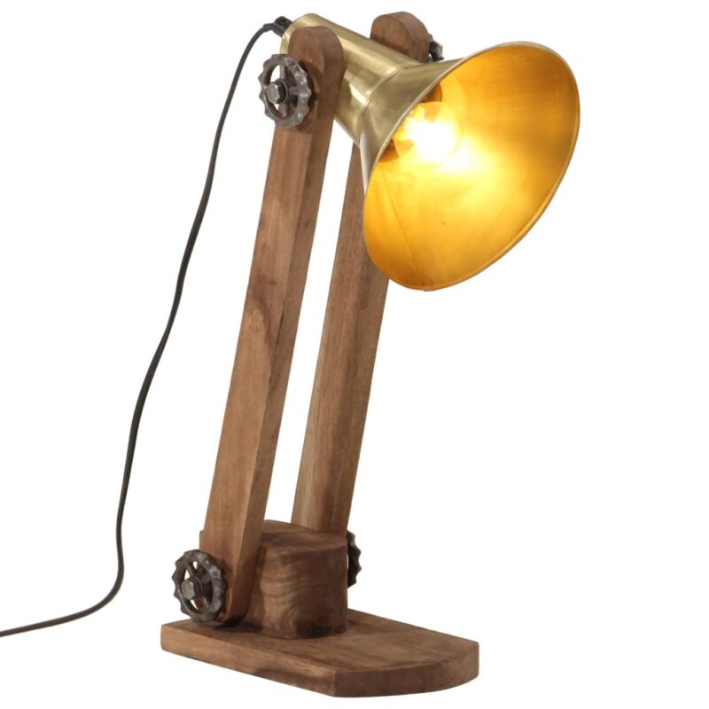 Lampa de birou vidaXL, 25 W, alama antichizata, 23x13x52 cm, E27, 1.5 Kg