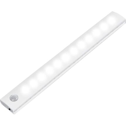 Lampa LED, Senzor de lumina/miscare, Intensitate reglabila, 50cm, USB-C, Alb Cablu de incarcare