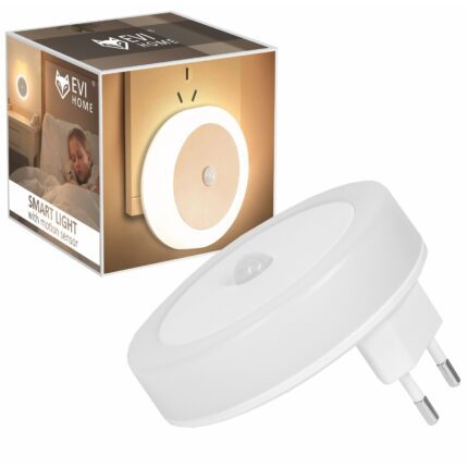 Lampa LED cu senzor de miscare si iluminat pentru coridoare, scari, camera copiilor, pentru contact 100-250V